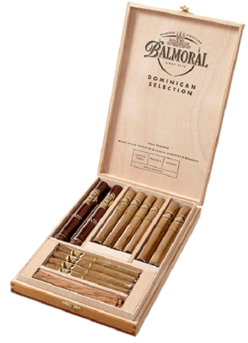 Balmoral Dominican Selection Collection 12 Zigarren 100% Tabak Holzkiste